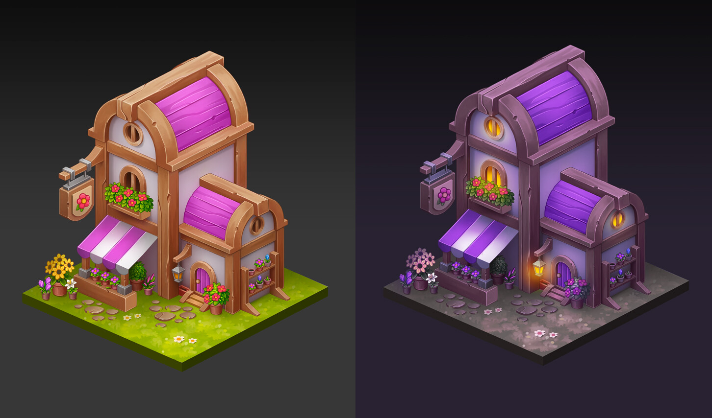 ArtStation Flower shop