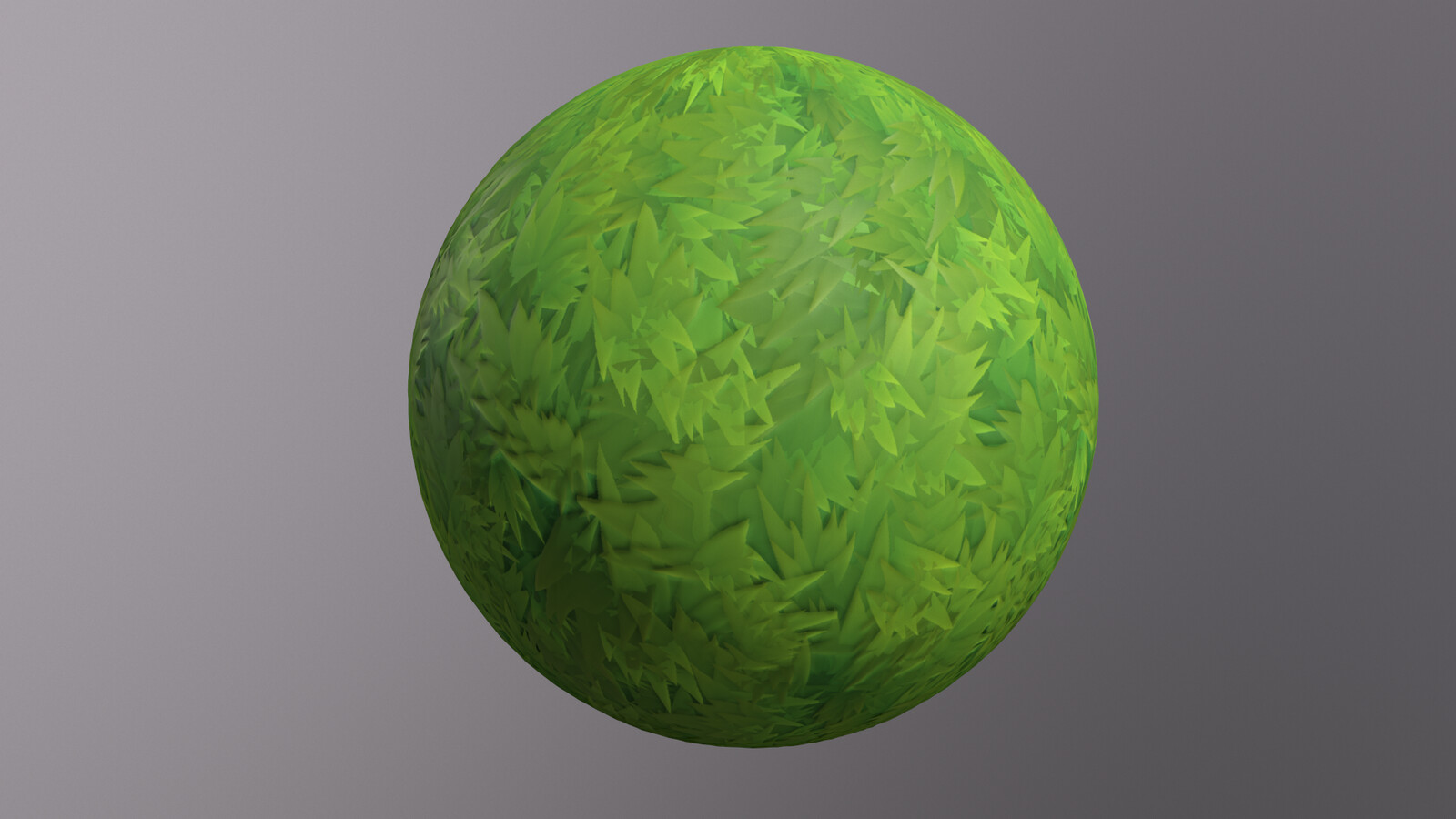 Render: Grass sphere