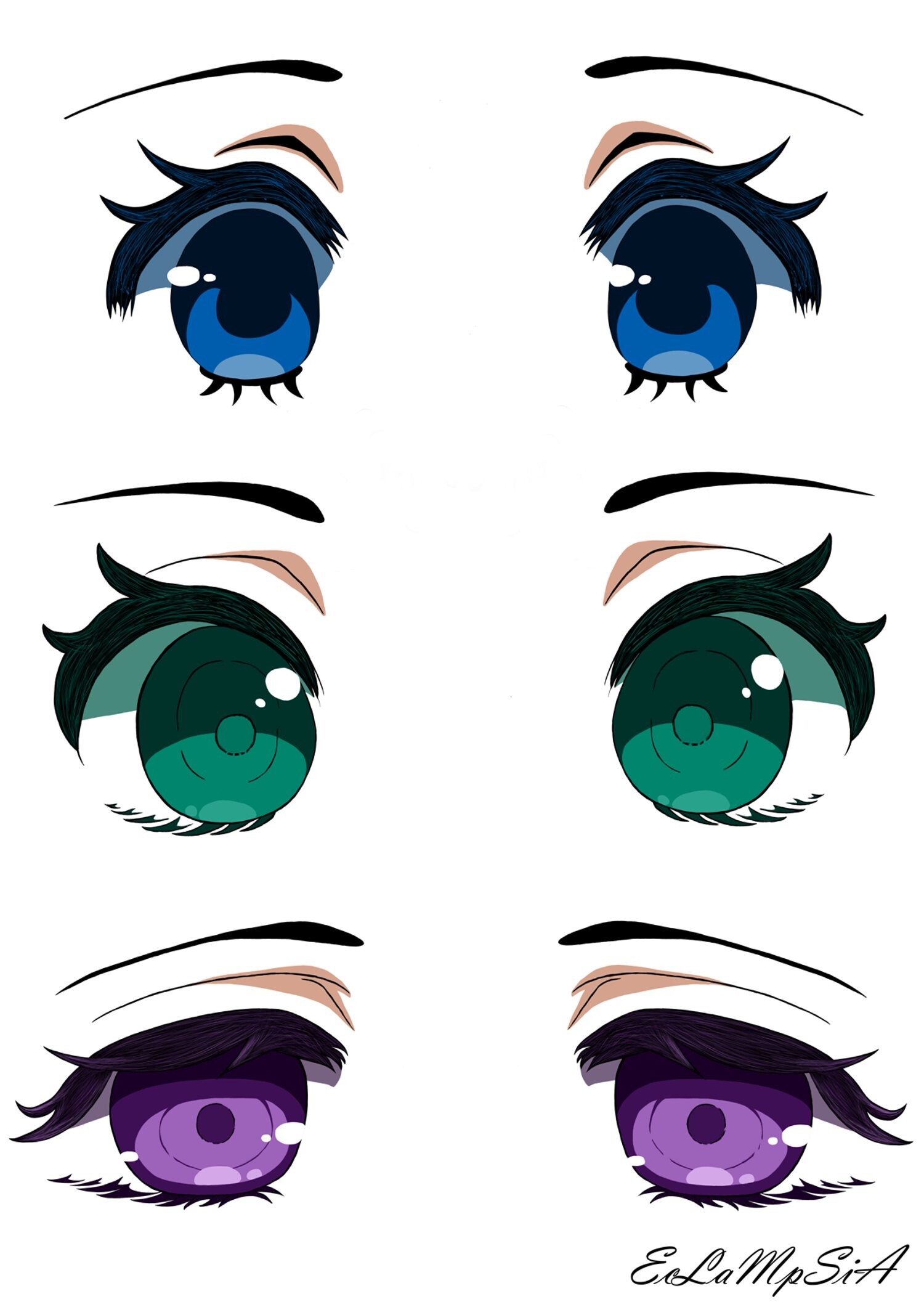 ArtStation - Kawai Eyes