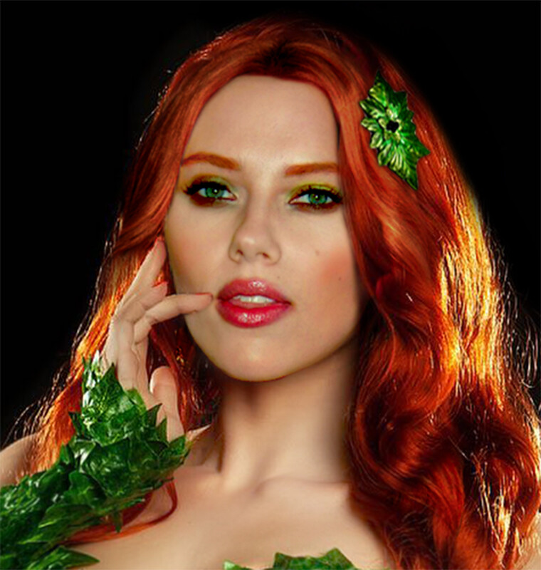 ArtStation - Scarlett Johansson - Poison Ivy