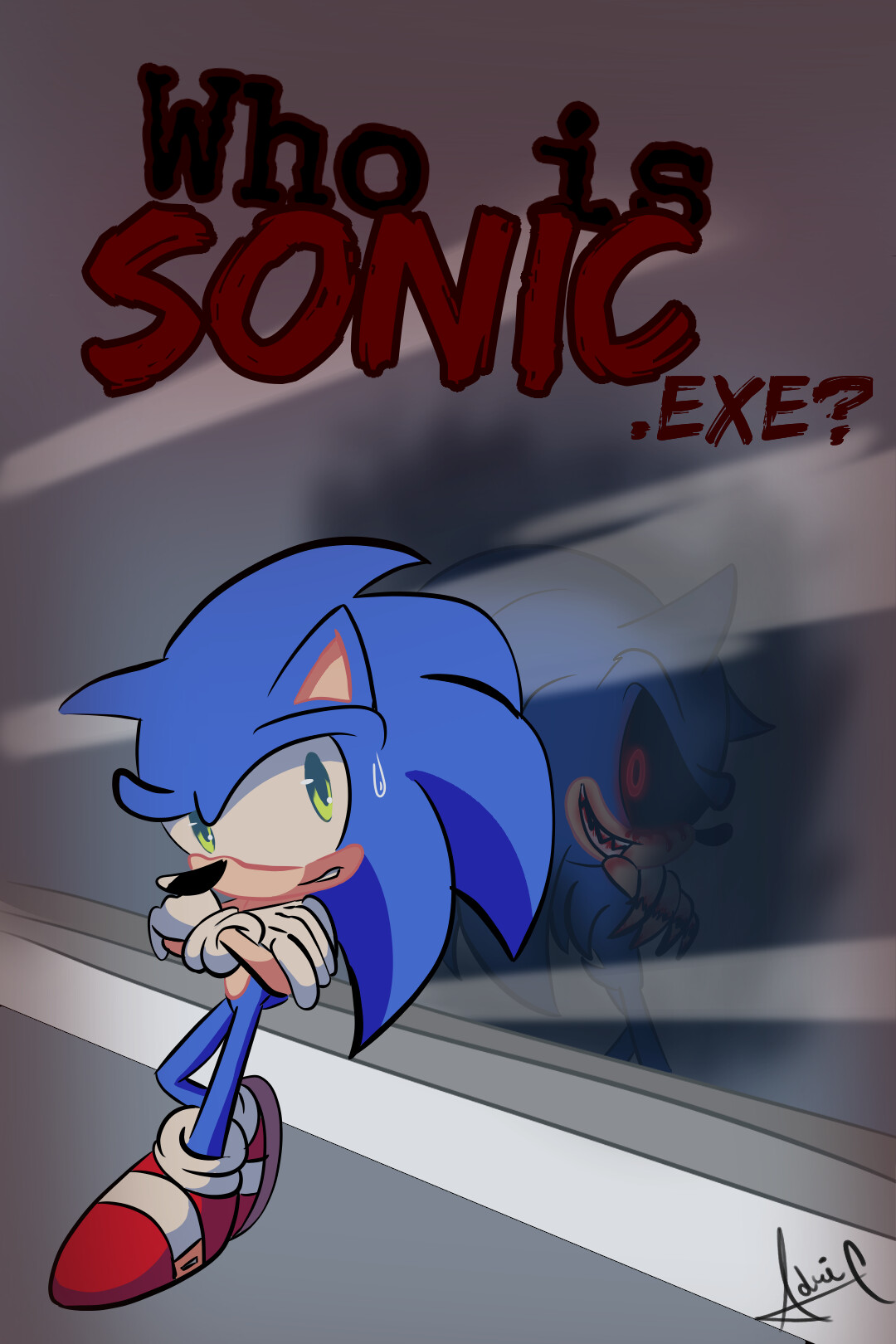 ArtStation - Who is Sonic.exe?