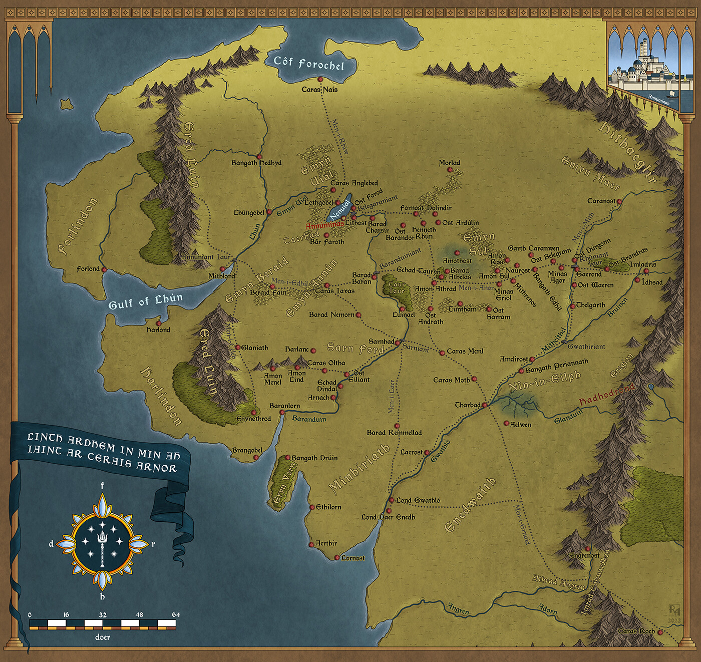 Kingdom of Arnor in the late Second Age