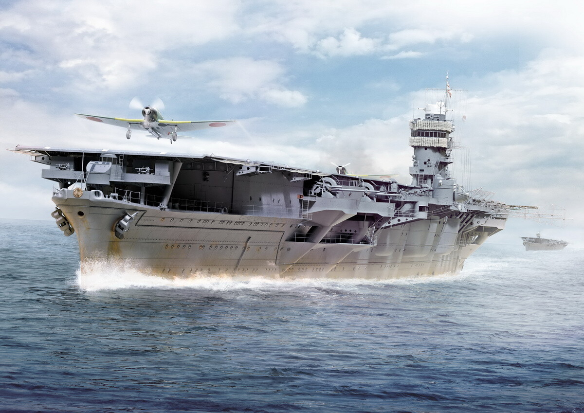 Artstation japanese aircraft carrier hiryu