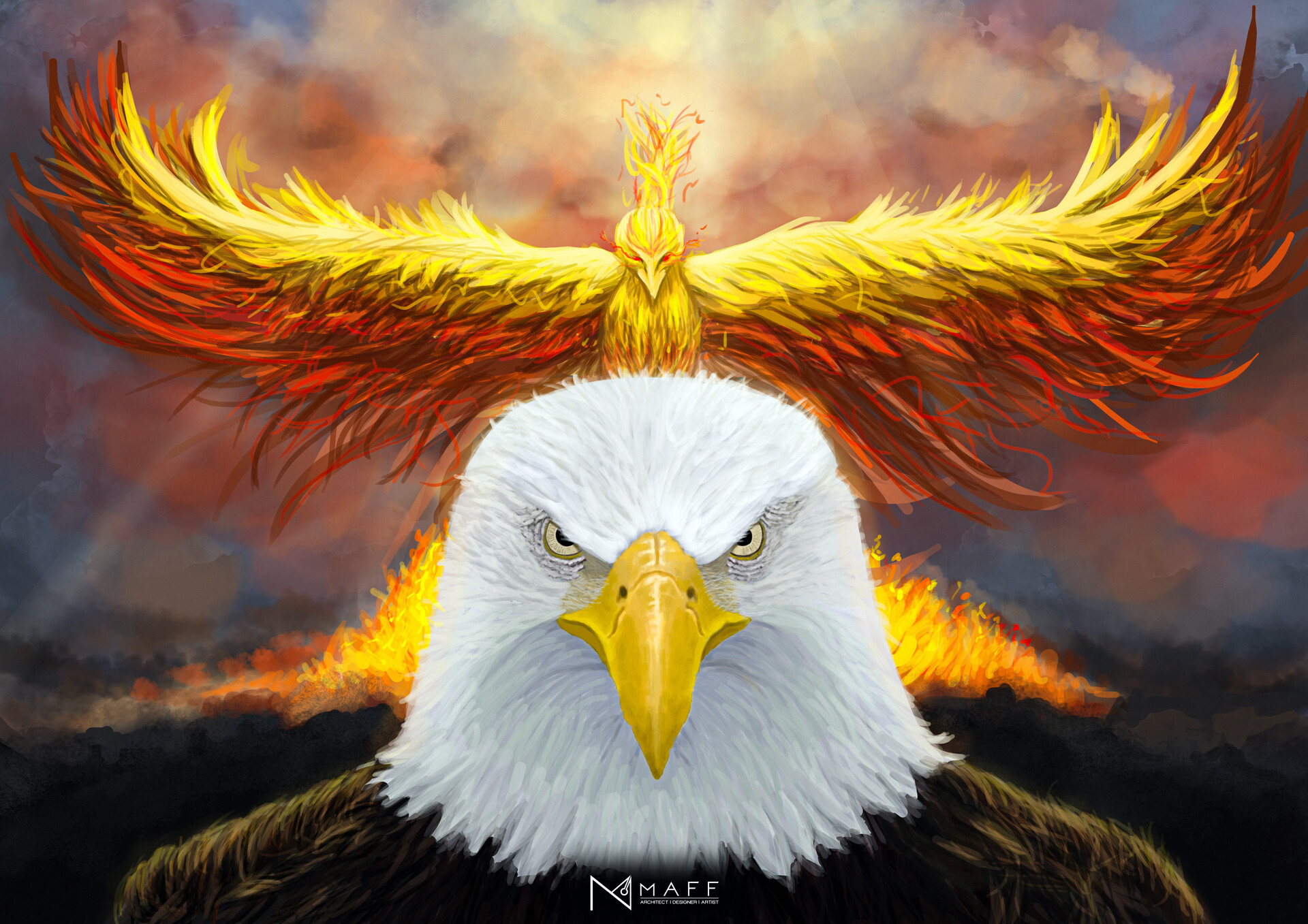 ArtStation THE PHOENIX EAGLE CYCLE
