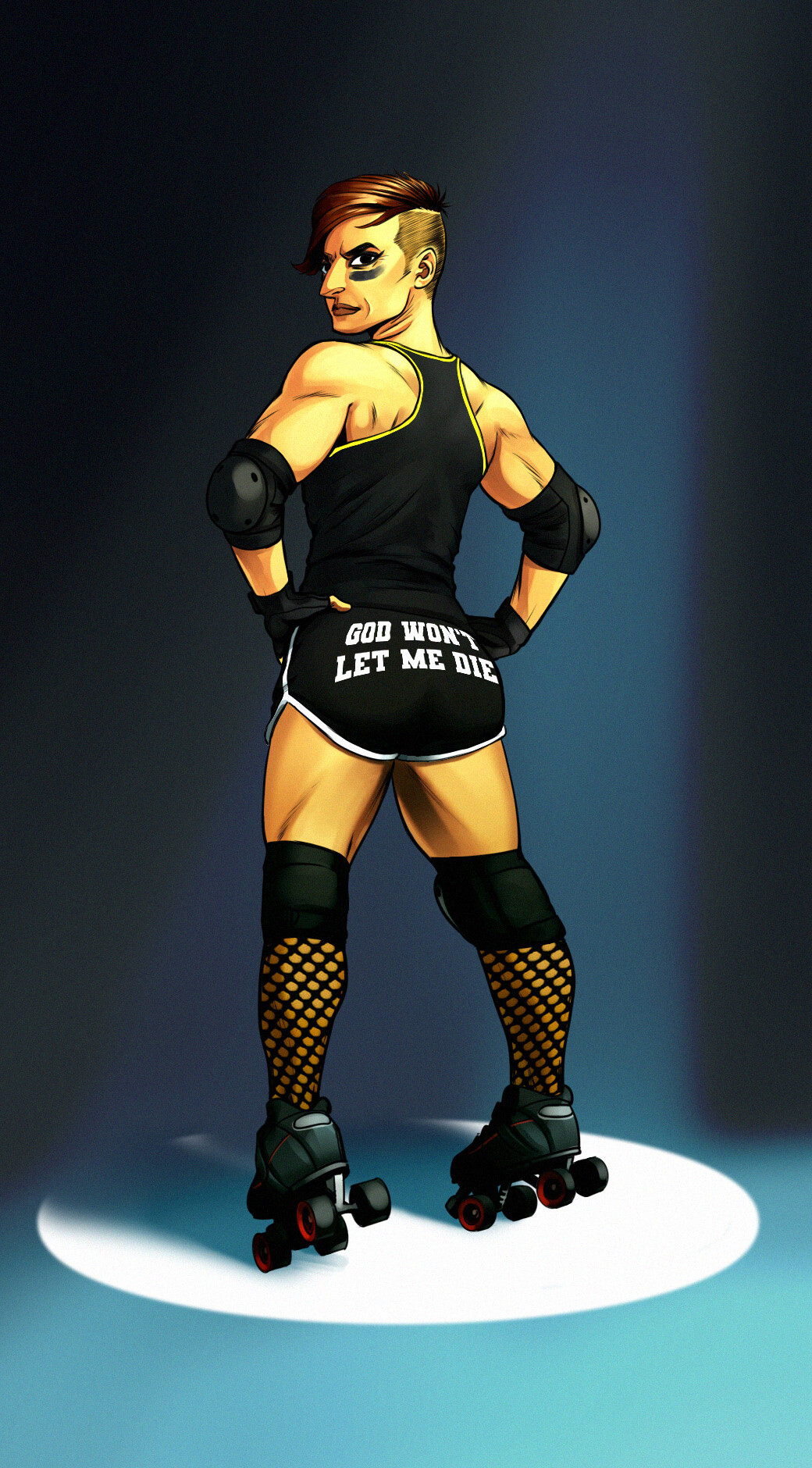 ArtStation Roller Derby Queen