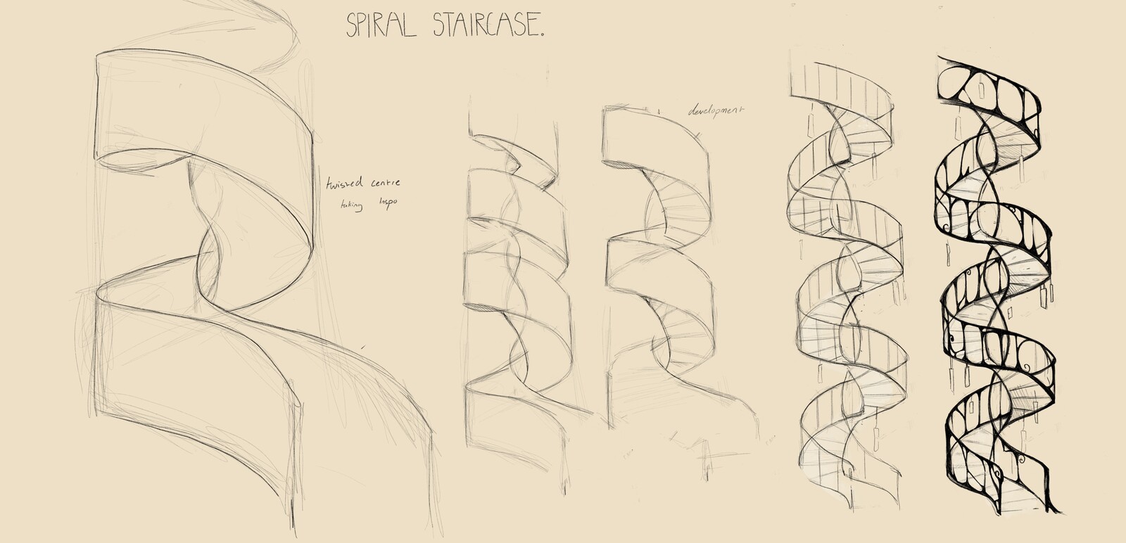 Initial Staircase design