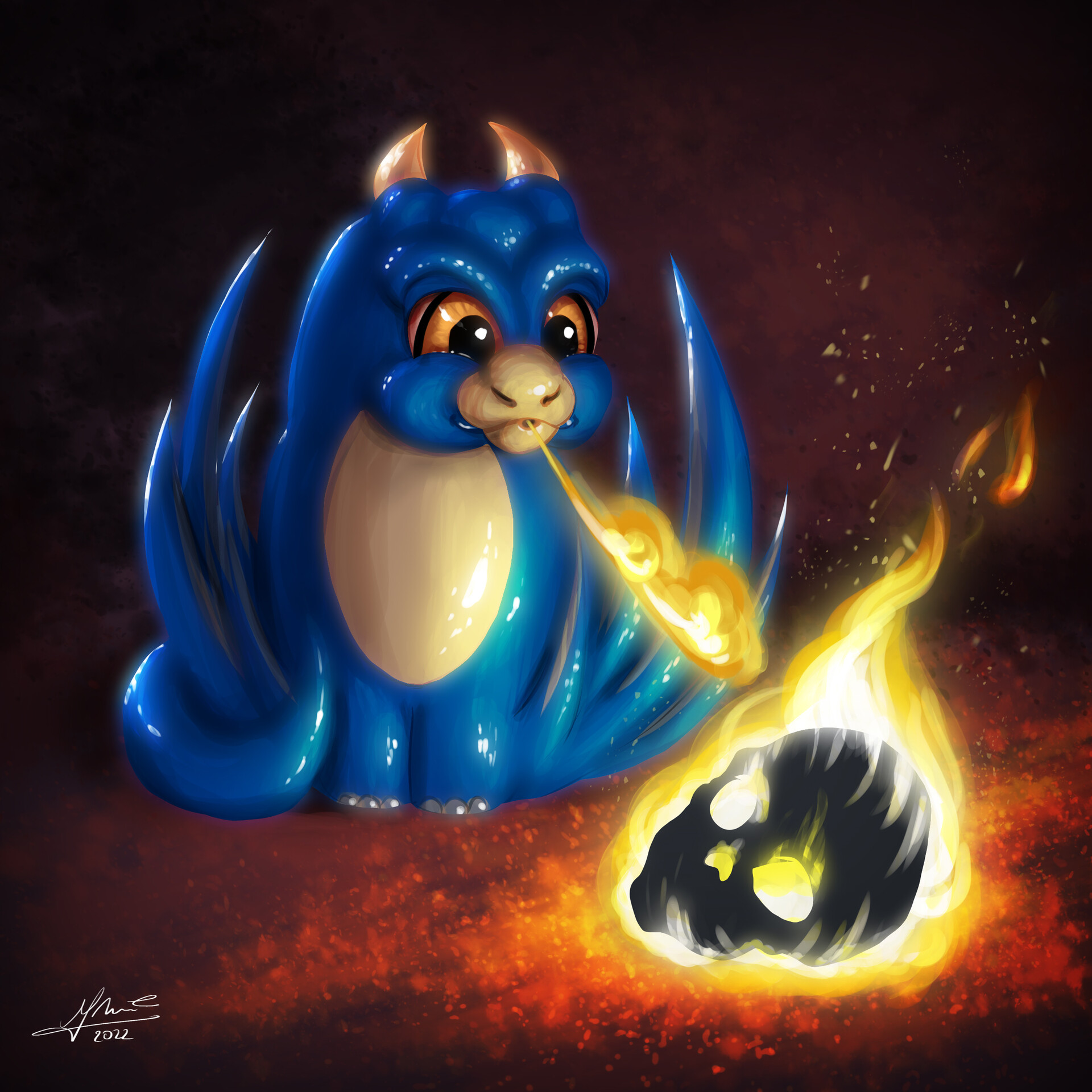 artstation-little-dragon