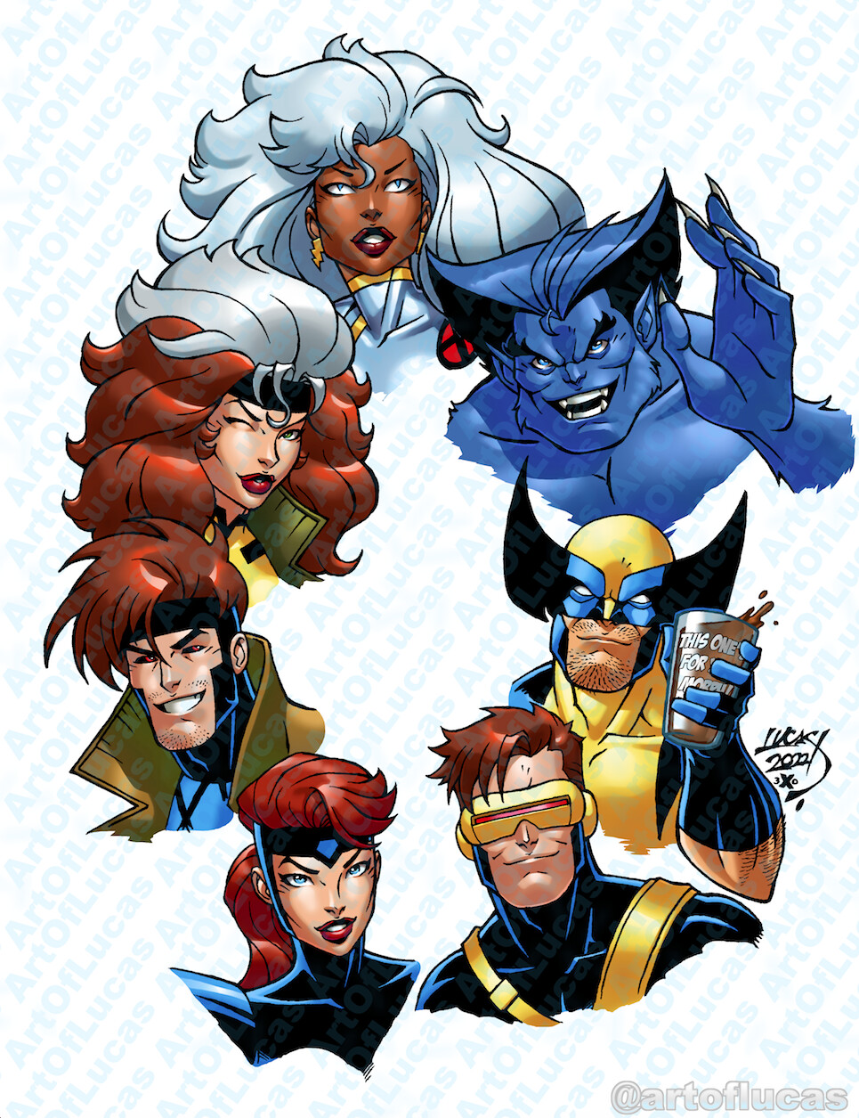 ArtStation - X-Men the Animated Series 30th Anniversary