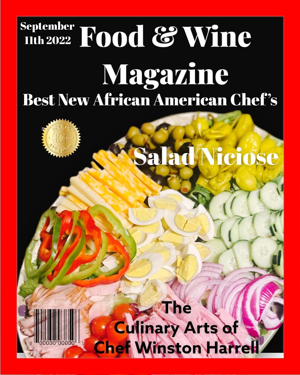 Food & Wine Magazine Layout