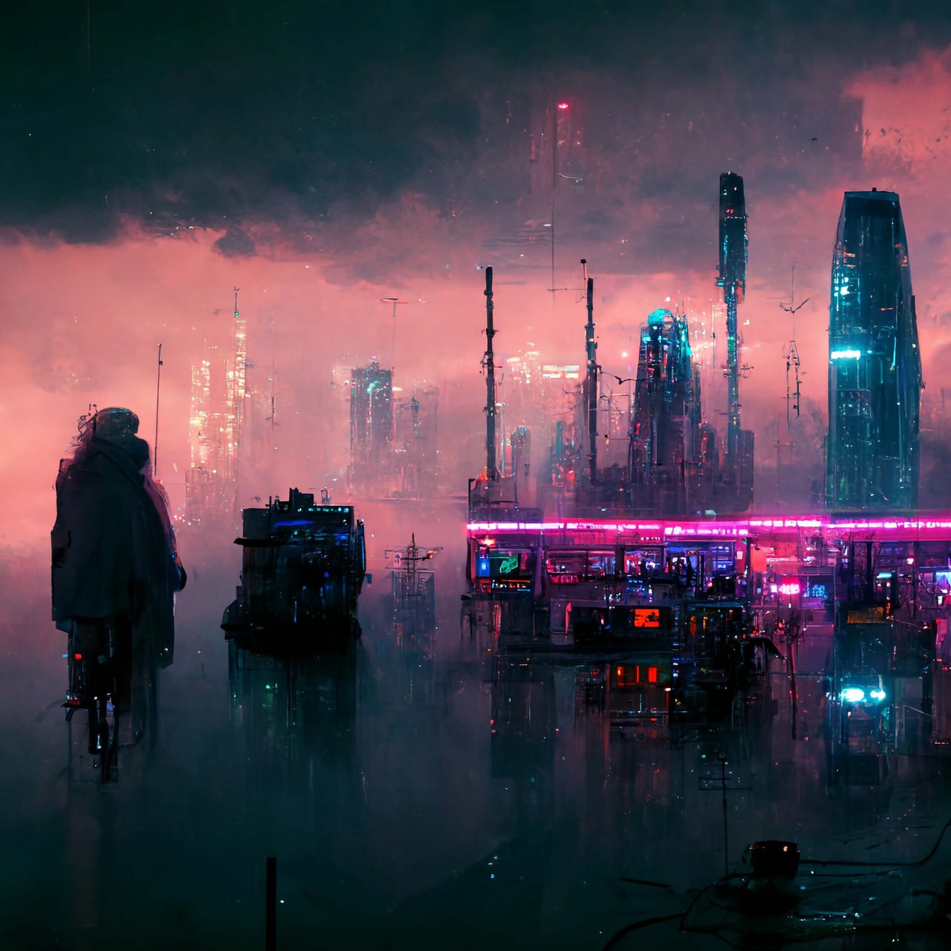 ArtStation - Cyberpunk Cities
