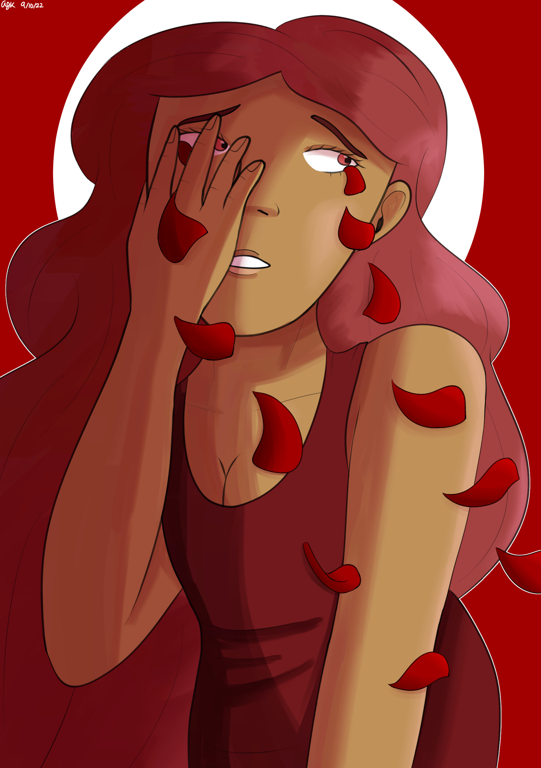 ArtStation - Roses Are Falling