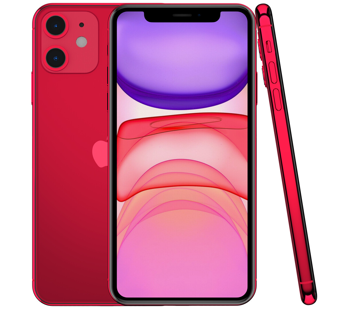 ArtStation - Apple iPhone 11 Red 3D Model