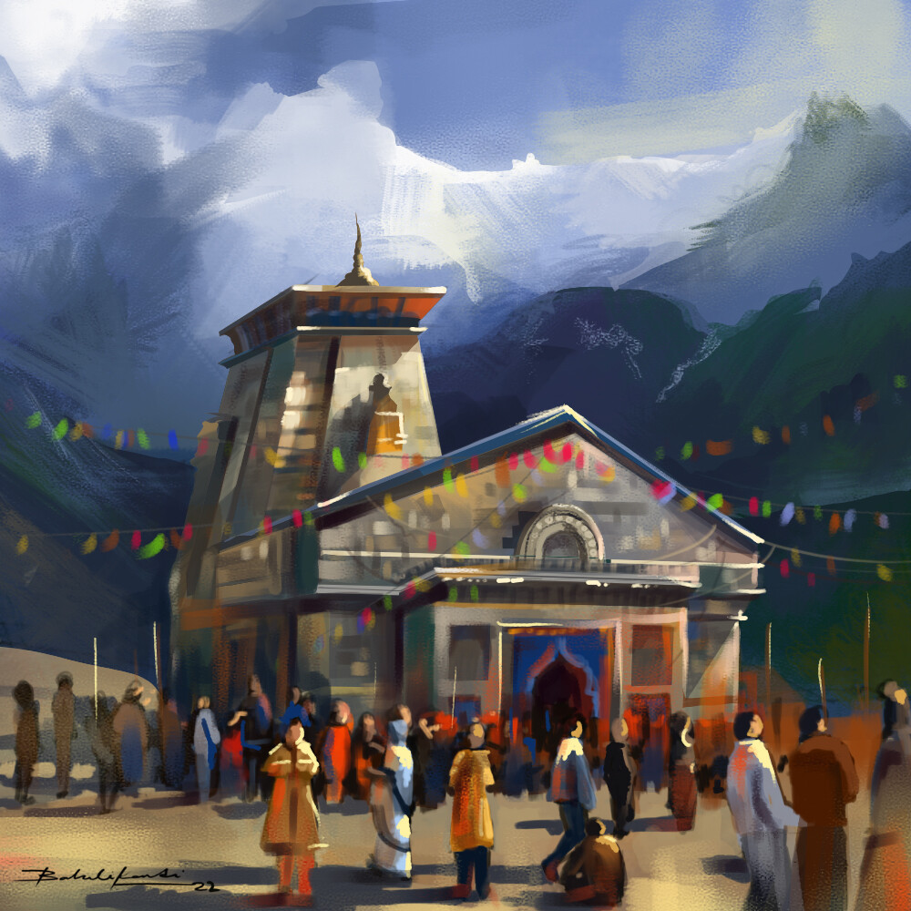 ArtStation - kedarnath ArtStation - kedarnath
