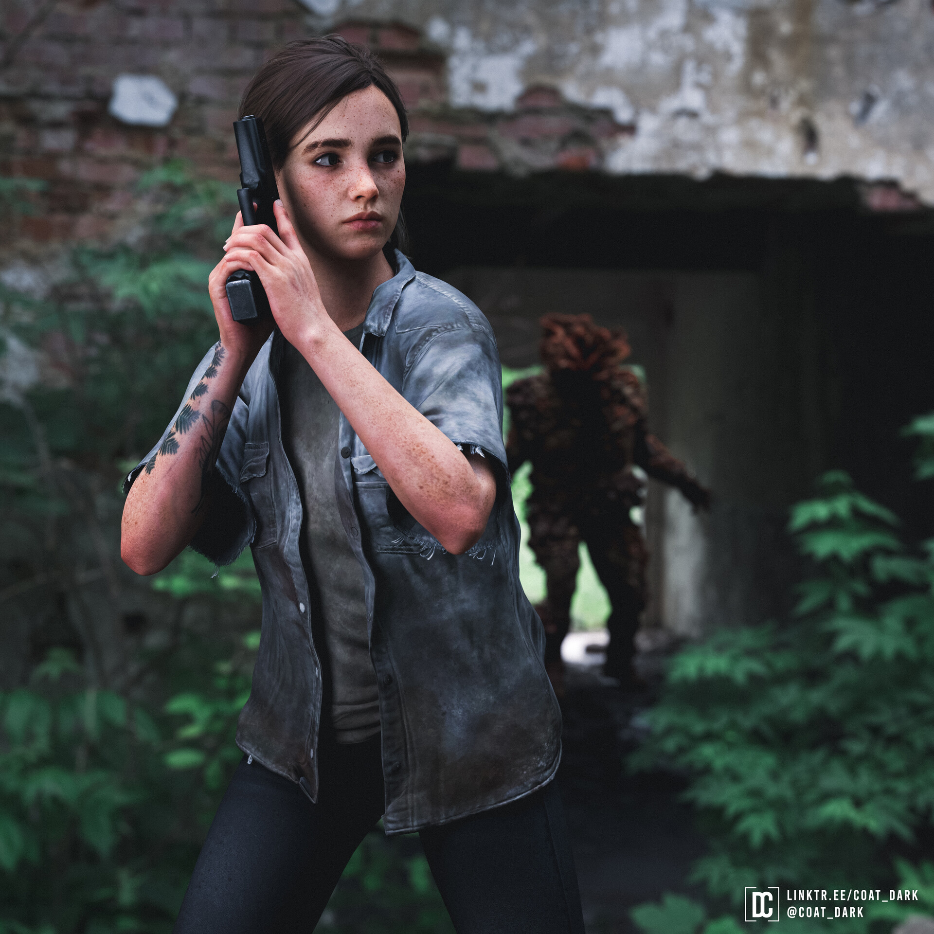 Ellie's tattoo from “The Last of Us 2” #thelastofus #thelastofus2