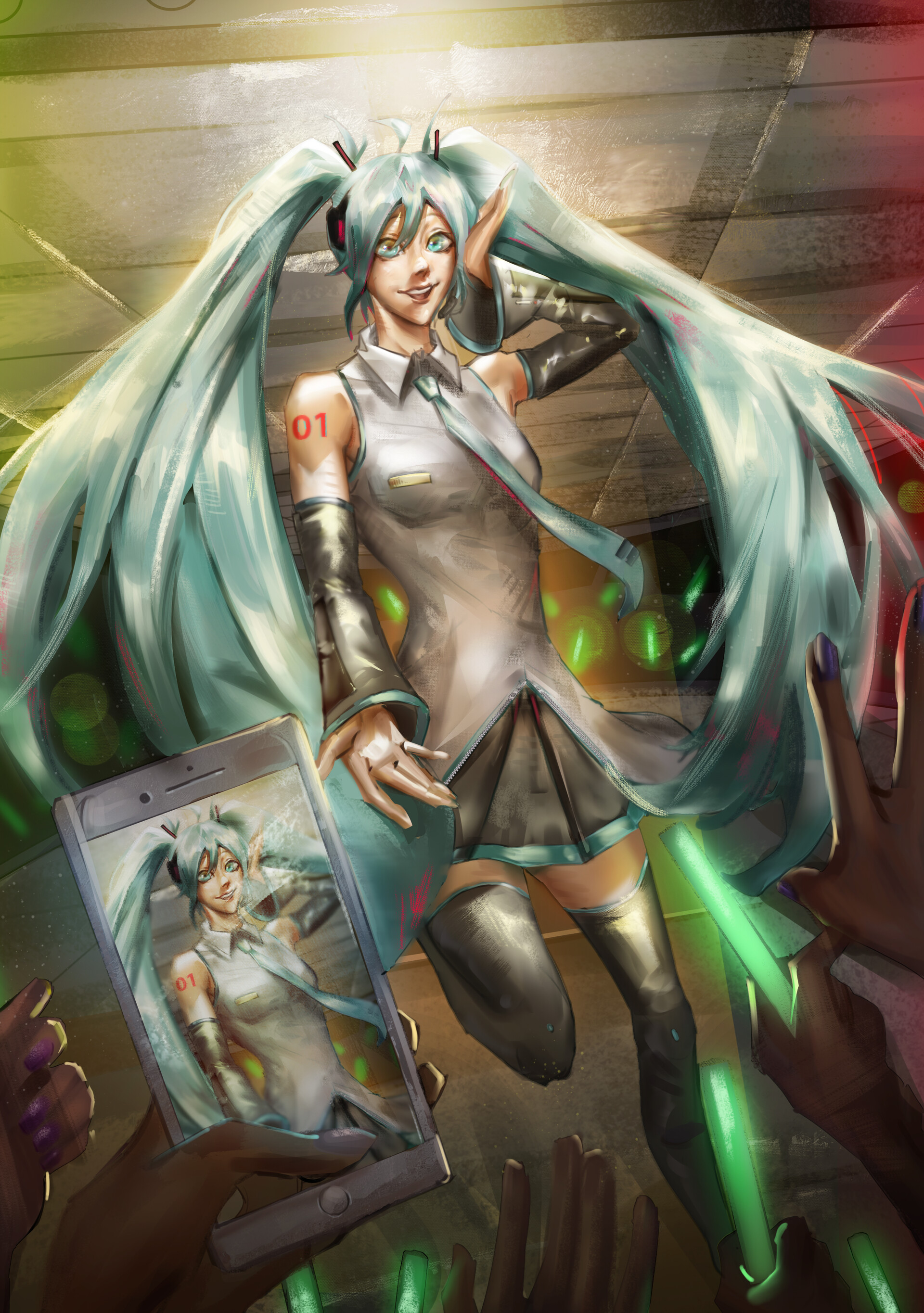 ArtStation Hatsune Miku