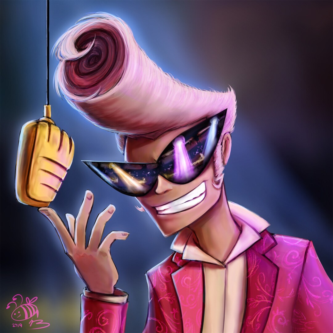 Ringmaster - The Master of Ceremonies for DBX, I did this quick painting to celebrate the relaunch of the series.