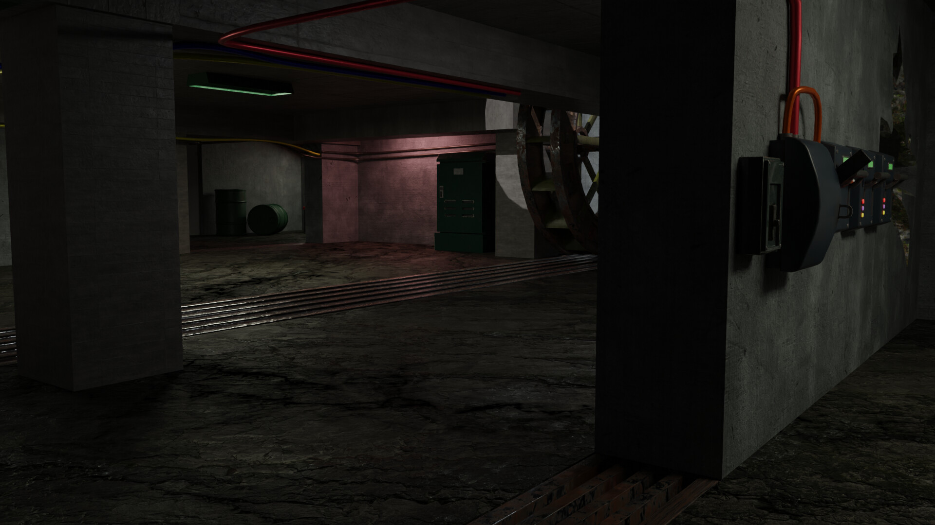 ArtStation - Game Dev - Sneek Peek sewer level