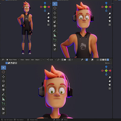 Posing Character in Blender 3.0