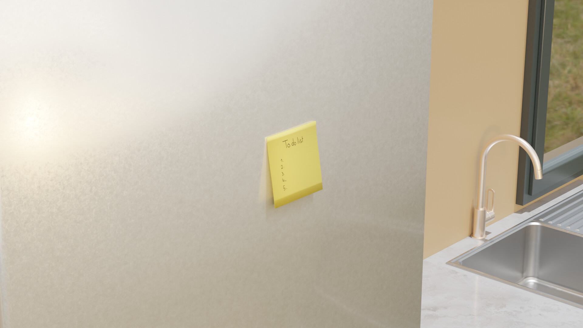 ArtStation - Sticky note