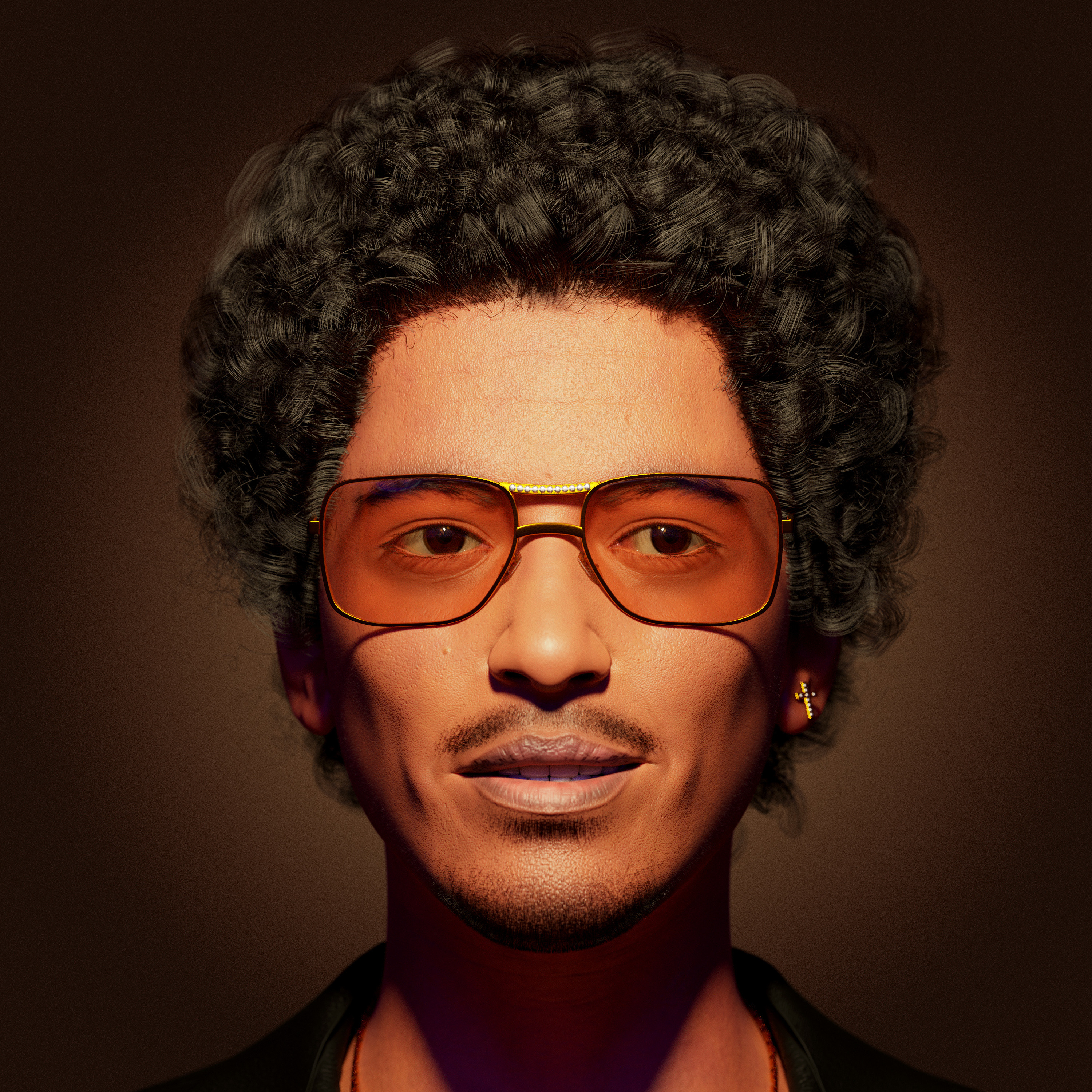 My attempt on Bruno Mars 3d portrait. Likeness is a challenge for me but I feel that this piece was a breakthrough.