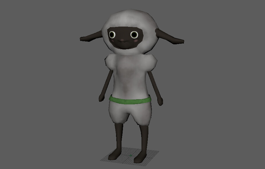 ArtStation - Wooly 3D Model - Rune Factory