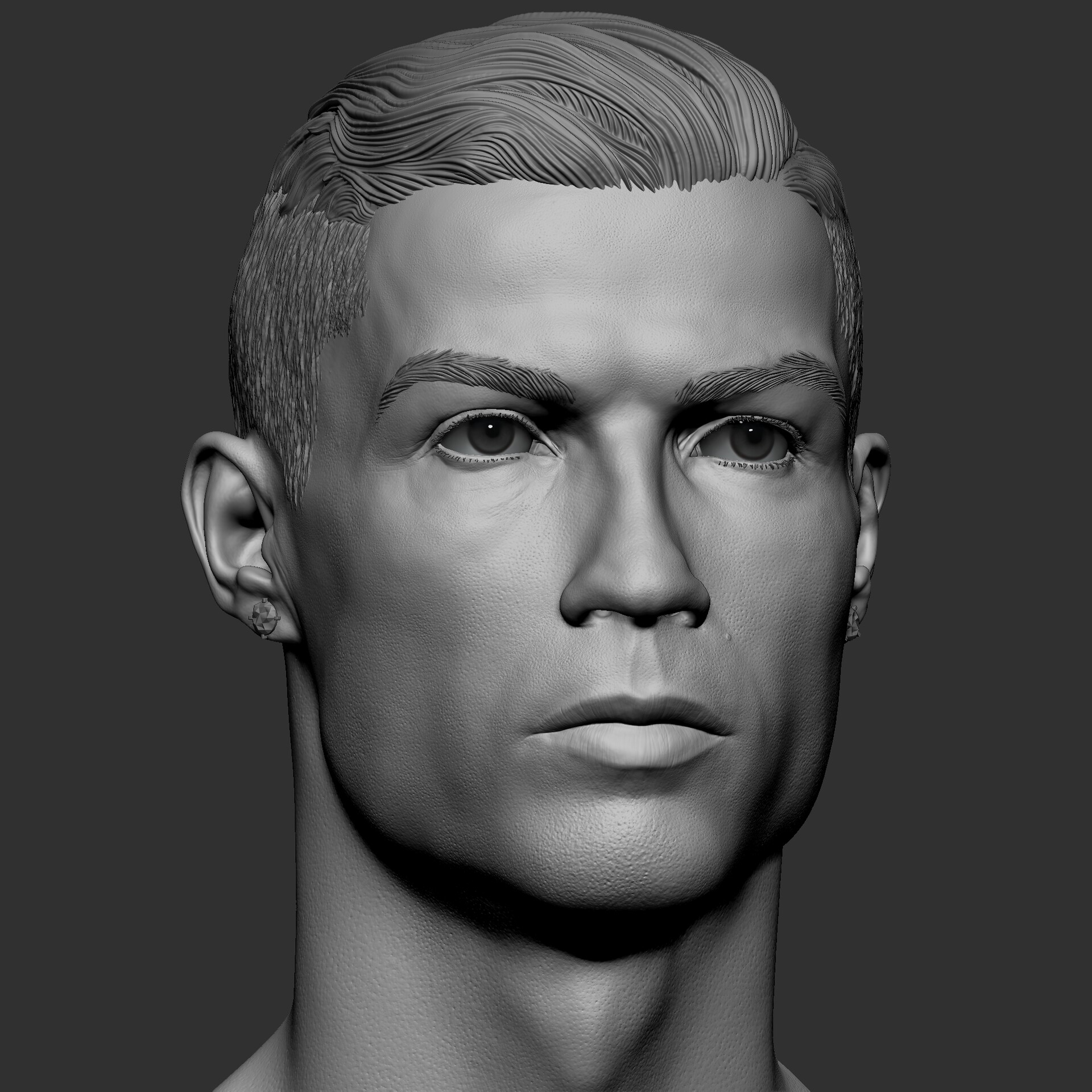 ArtStation - Cristiano Ronaldo (WIP)