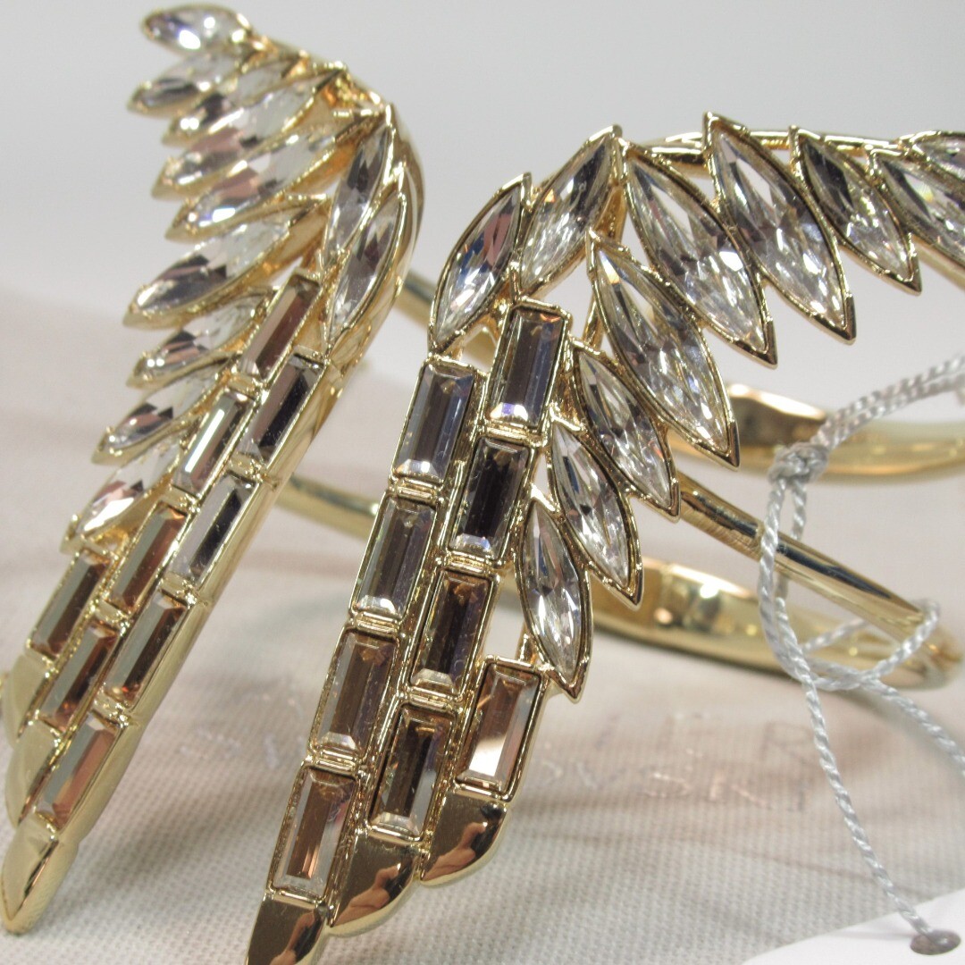 Swarovski Wonder Woman Ear Cuff Wonder Women Cuff Gold Swarovski