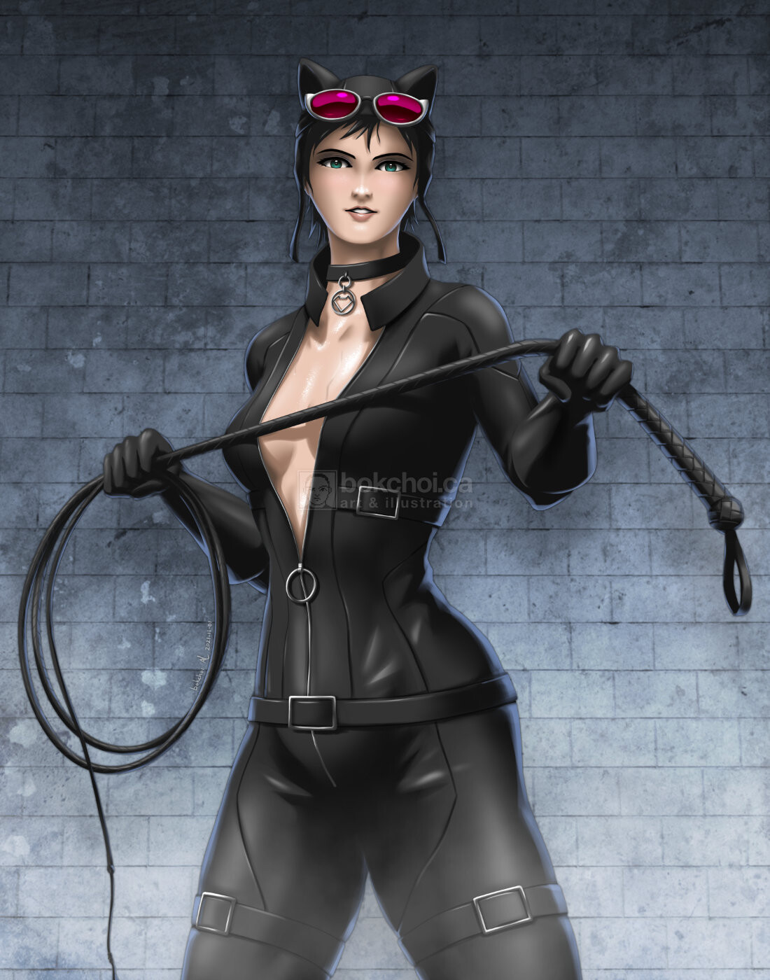 ArtStation Catwoman Fanart Color
