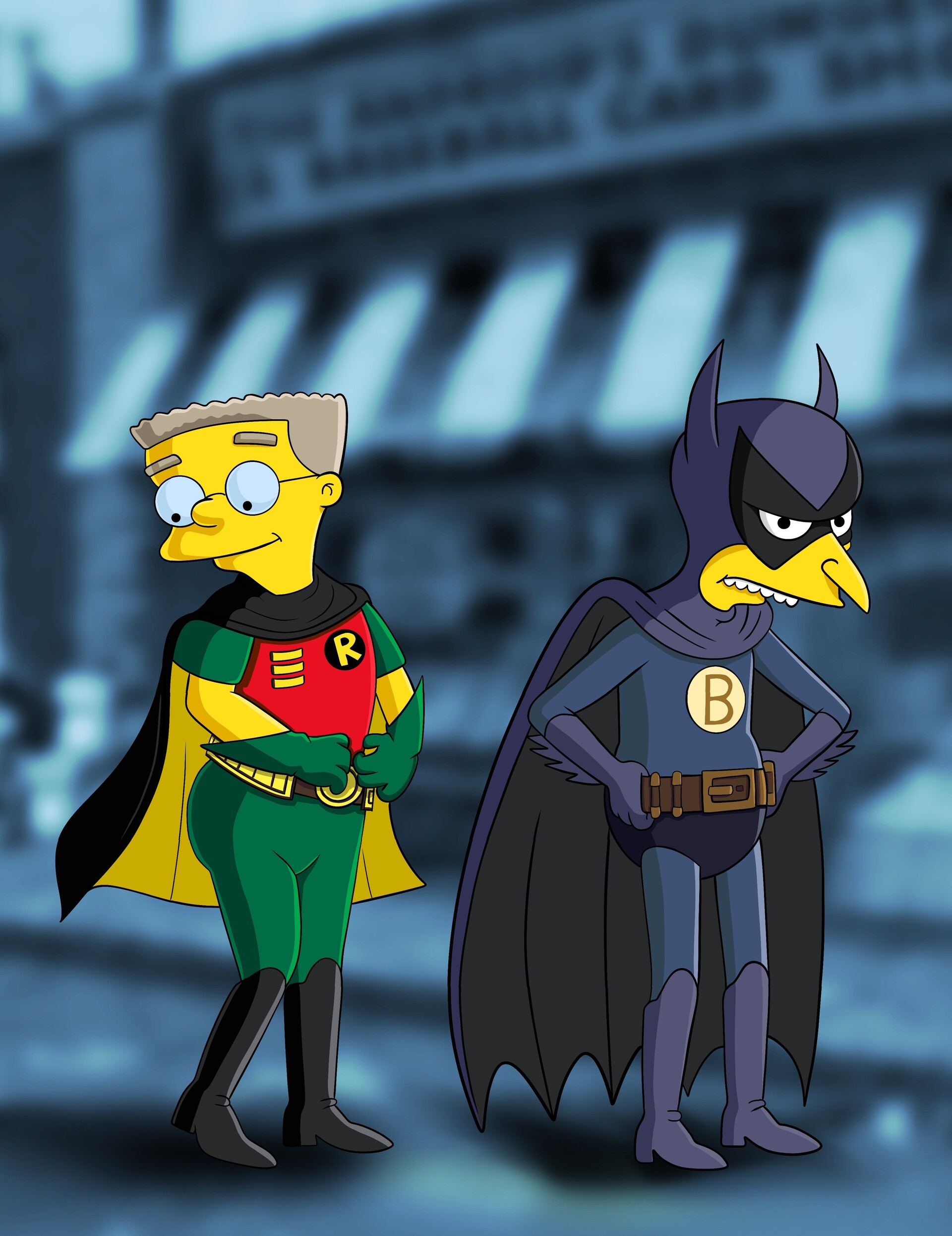 ArtStation - Batman y Robin