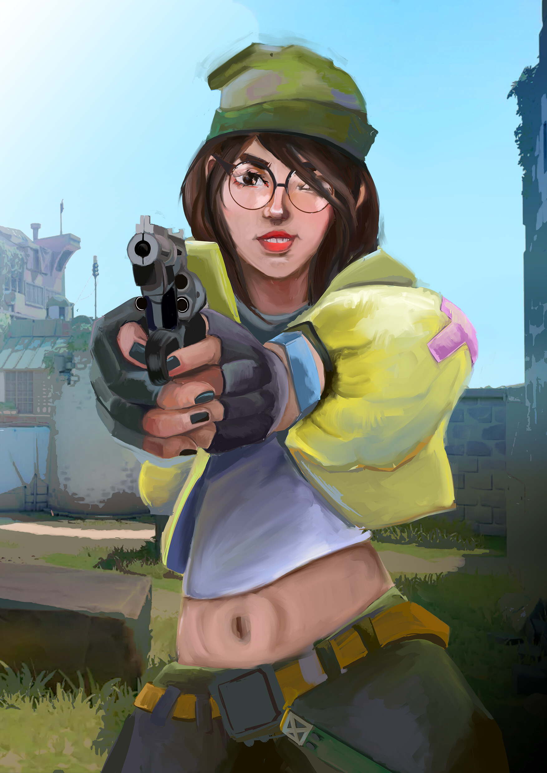 ArtStation - Killjoy portrait