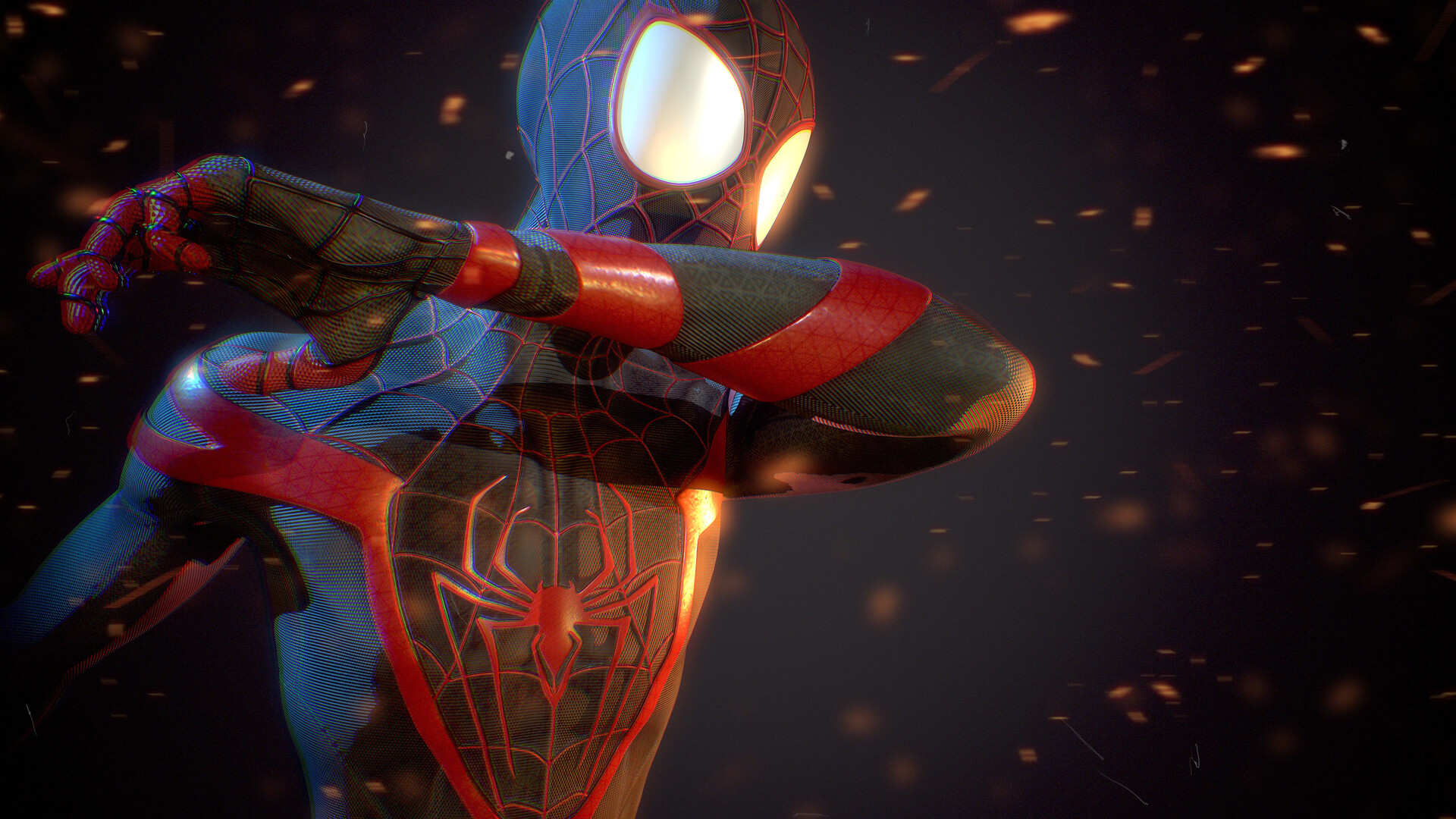 ArtStation - Spider-Man: Across The Spider-Verse - Miles (Home)