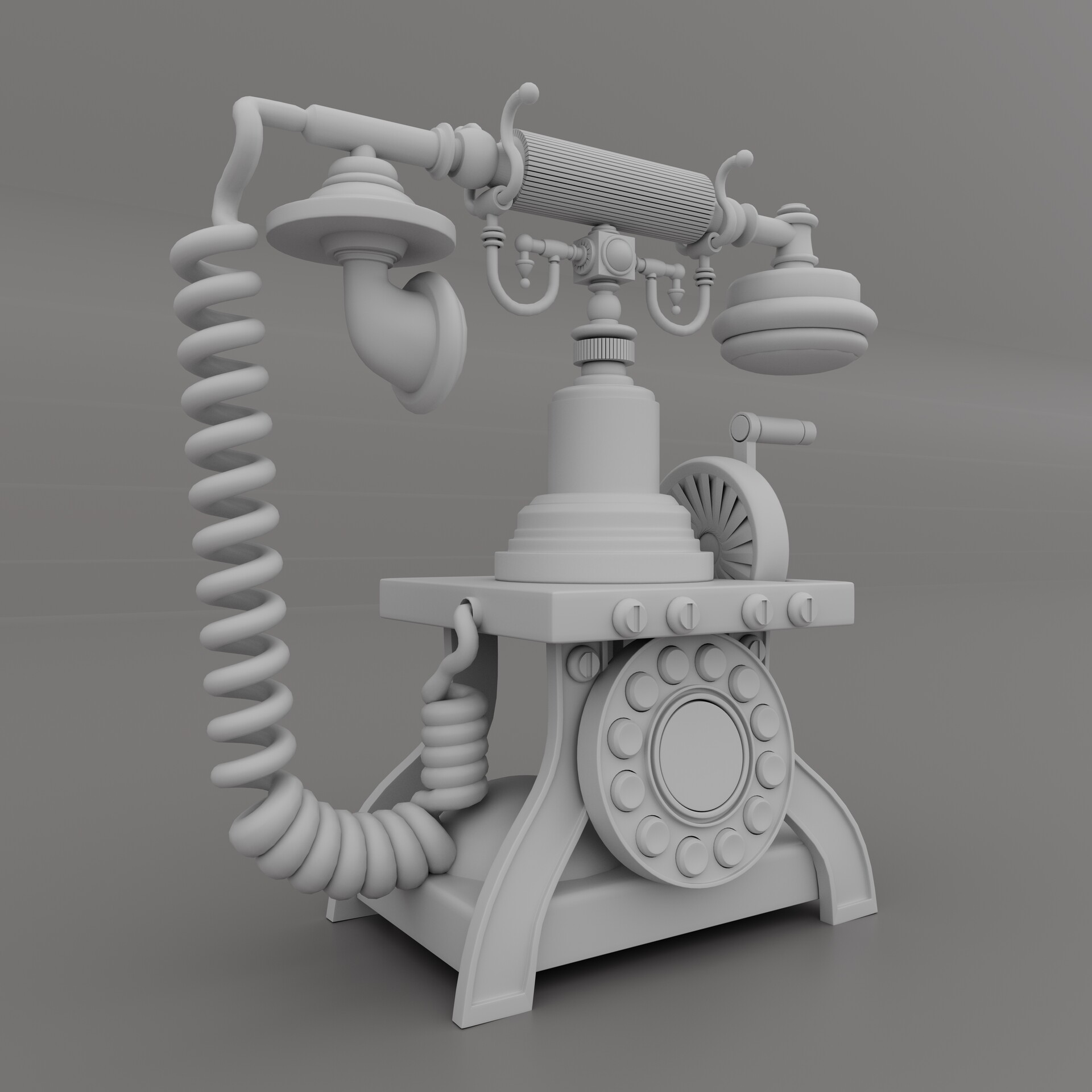 ArtStation - Telephone Model Images