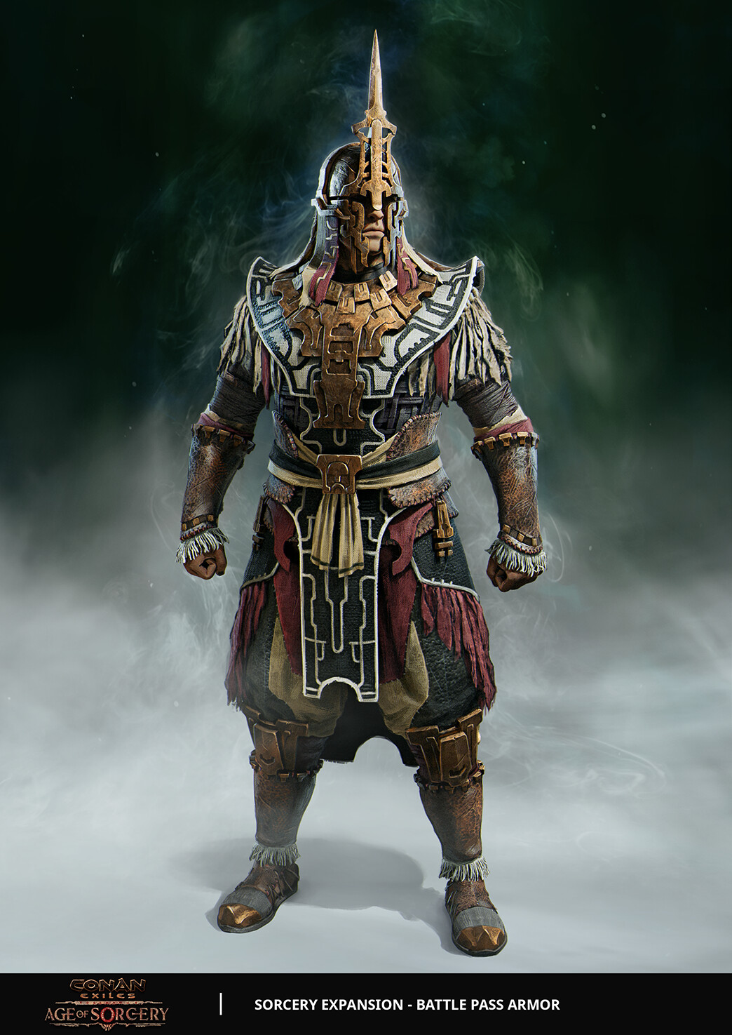 Filipe Augusto CONAN EXILES Age of Sorcery BattlePass Armor