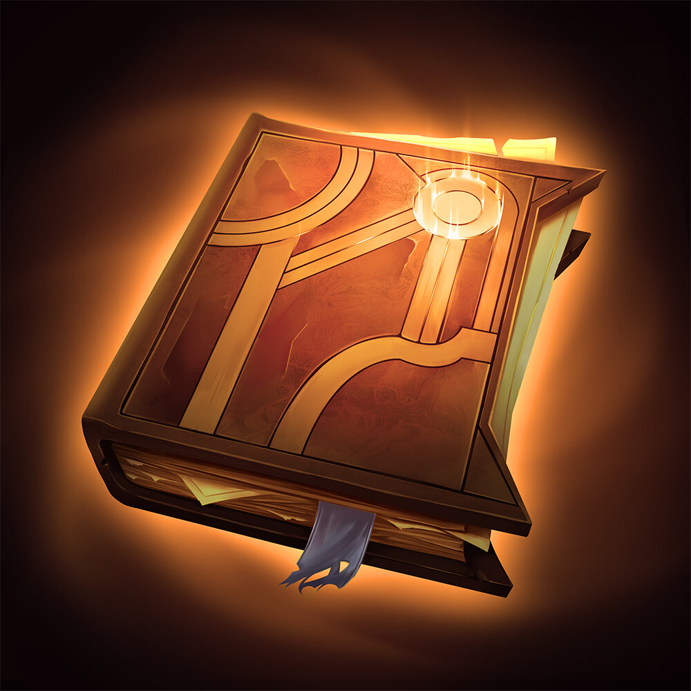 ArtStation The Spell Book