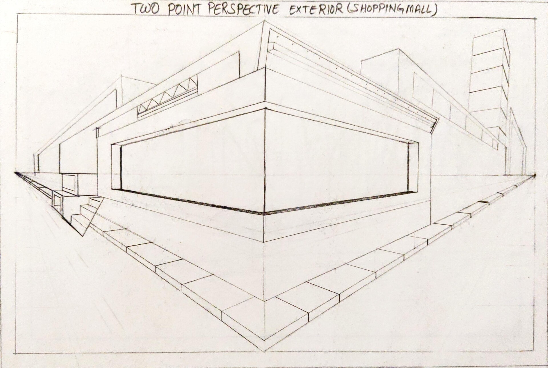 two point perspective exterior