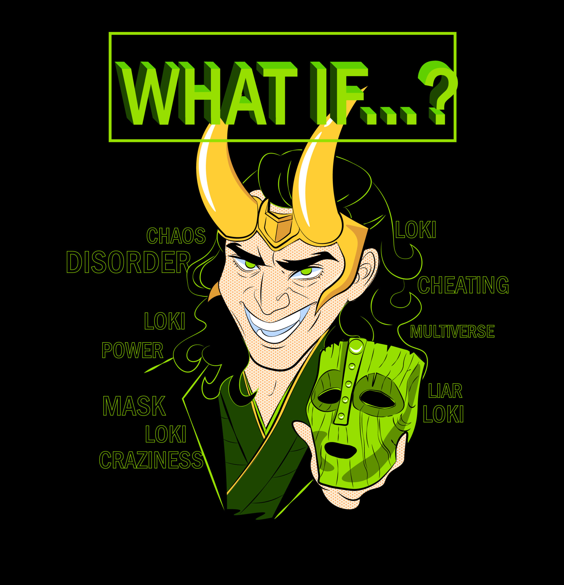 ArtStation The mask of loki