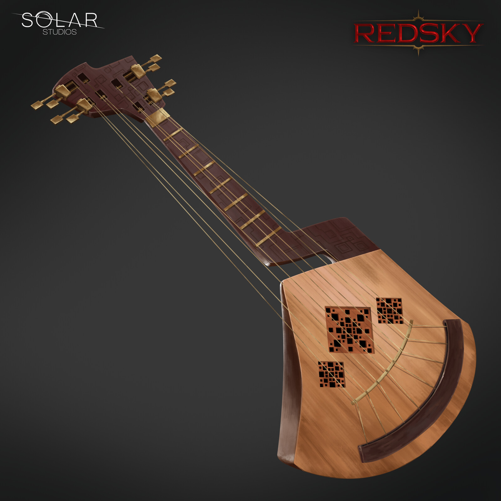 a common lute 
