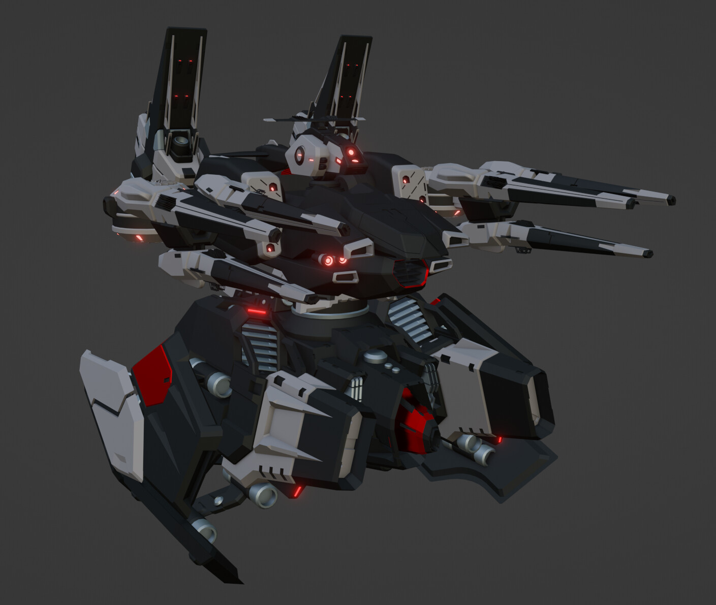 ArtStation Armored Core Hover Legs artstation-armored-core-hover-legs
