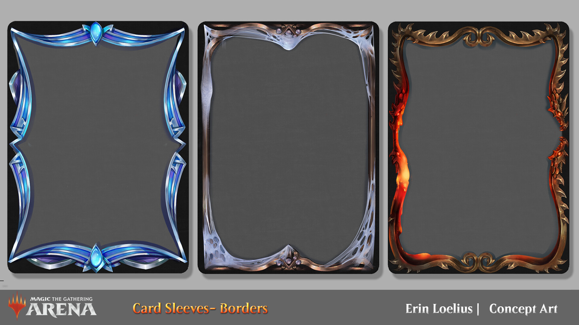 Erin Loelius - Magic: The Gathering Arena- Bordered Cardlseeves Erin Loelius - Magic: The Gathering Arena- Bordered Cardlseeves