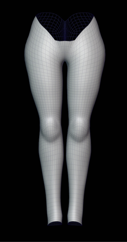 Female Leg Front - Day 5