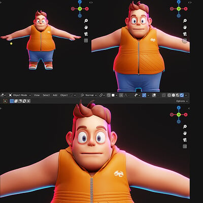 Character Design in ZBrush and Blender