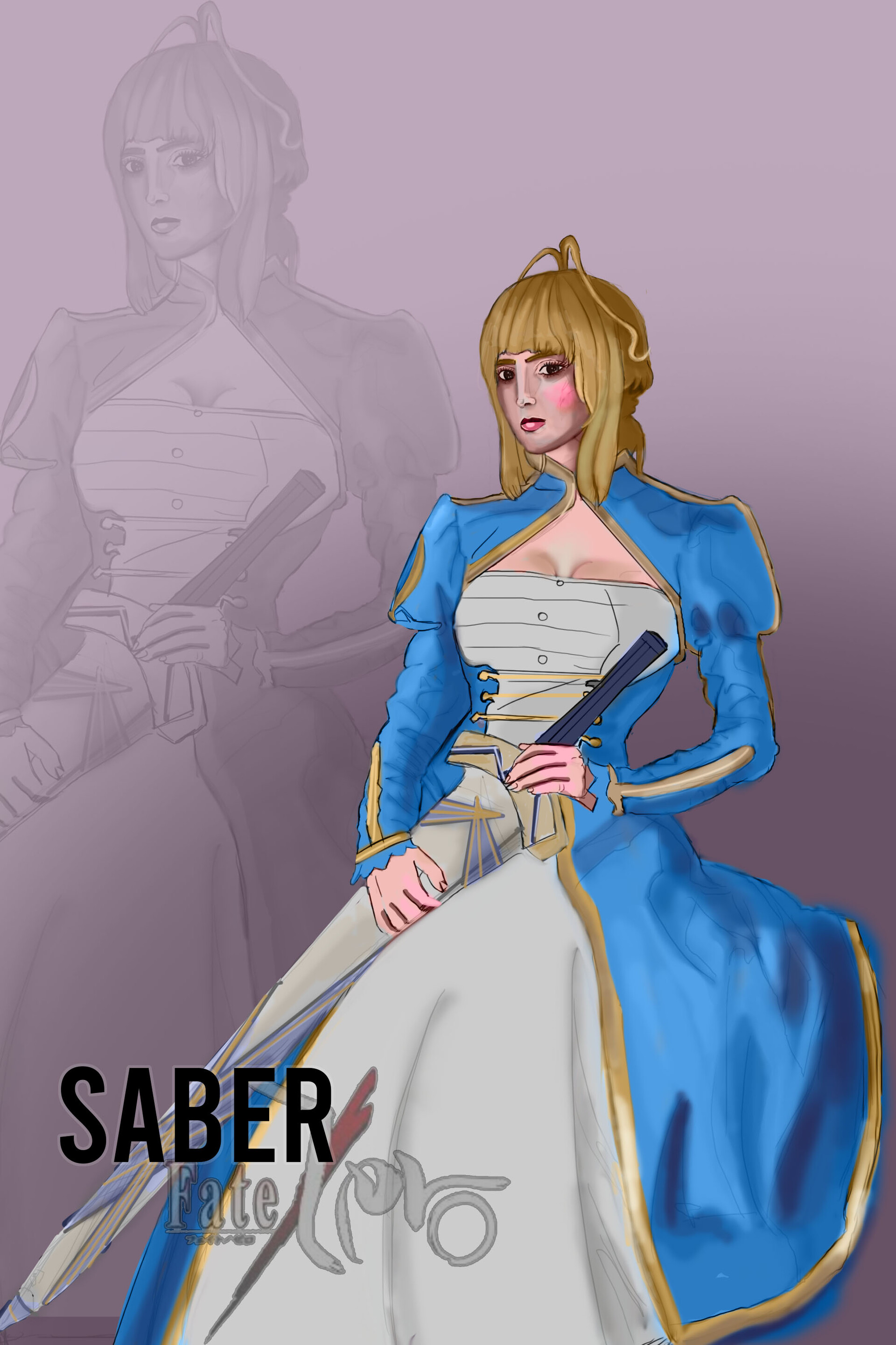 ArtStation - Saber Fate Zero