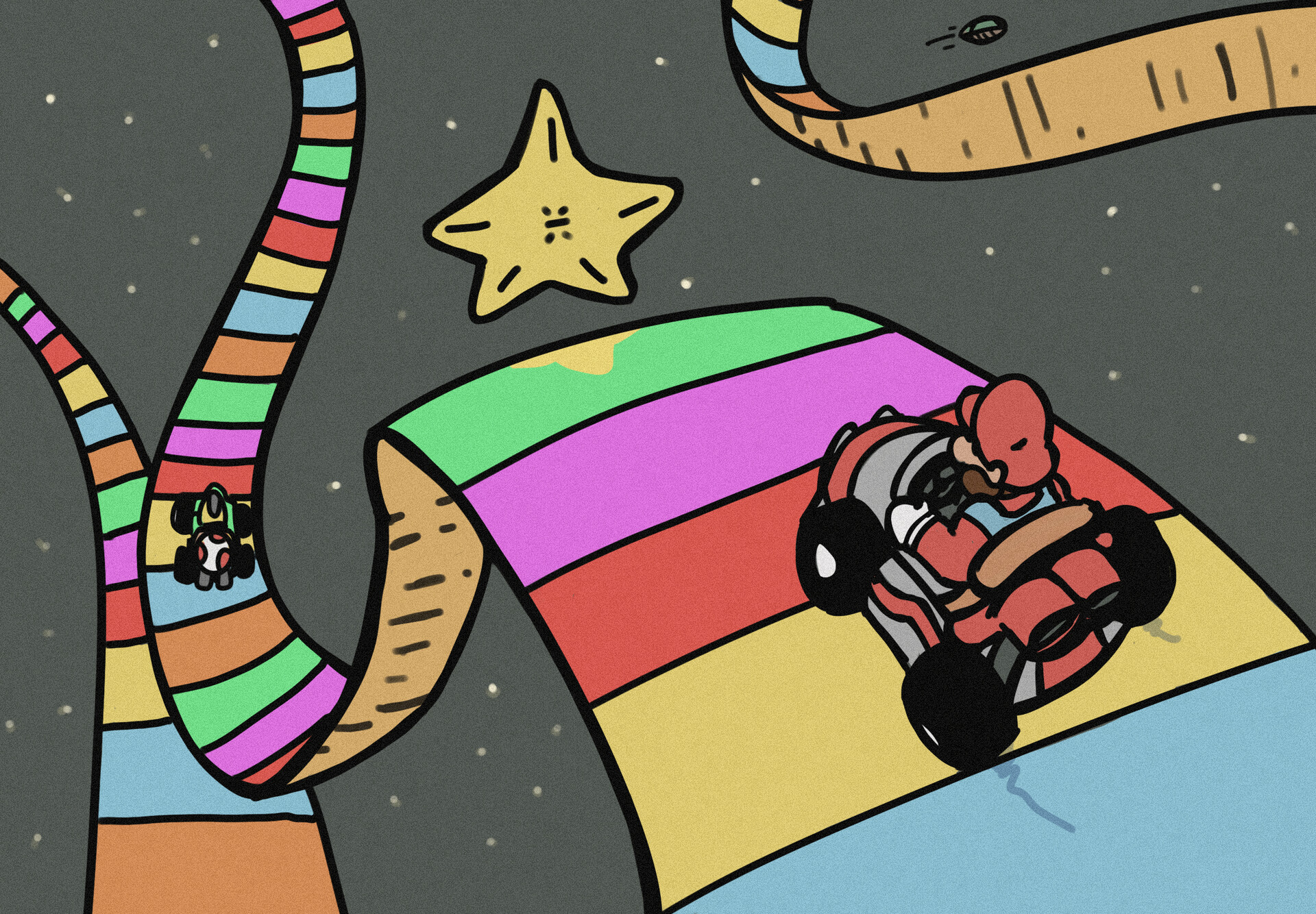 ArtStation Rainbow Road