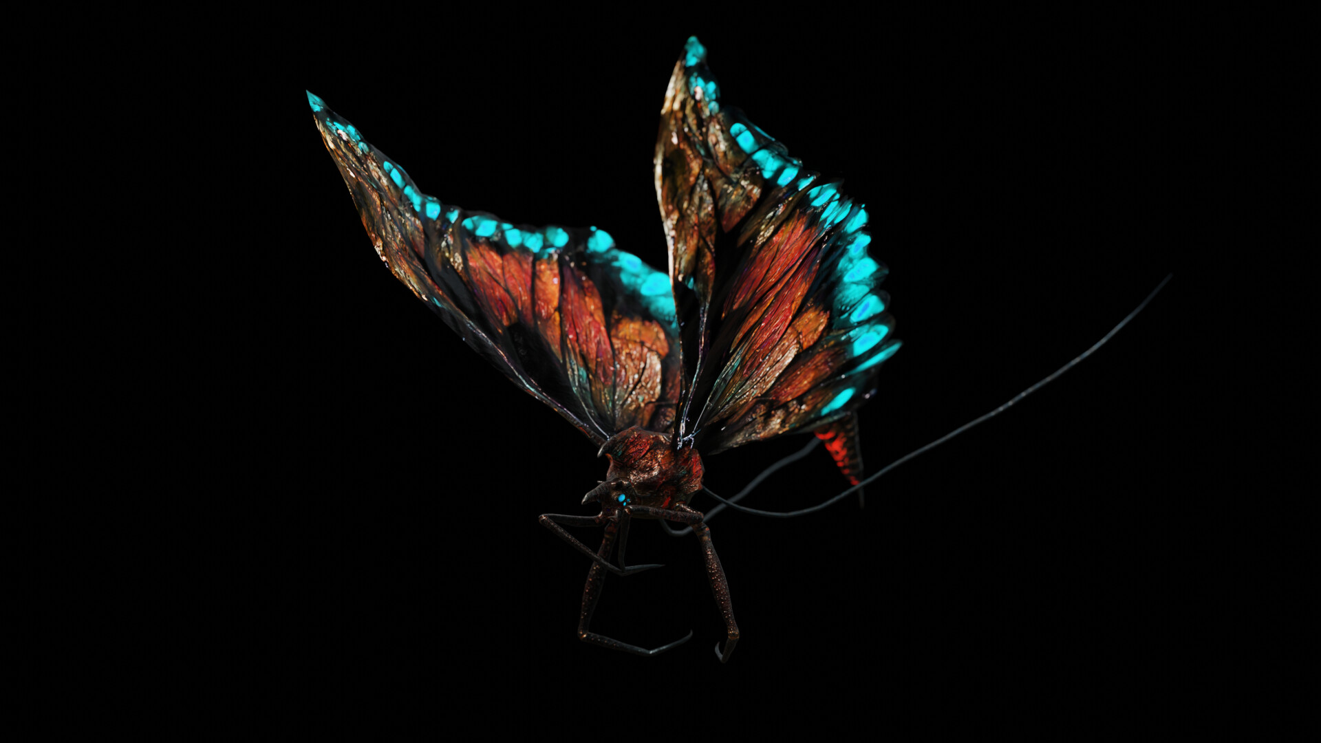 ArtStation Infernolucris Alien Butterfly Insect