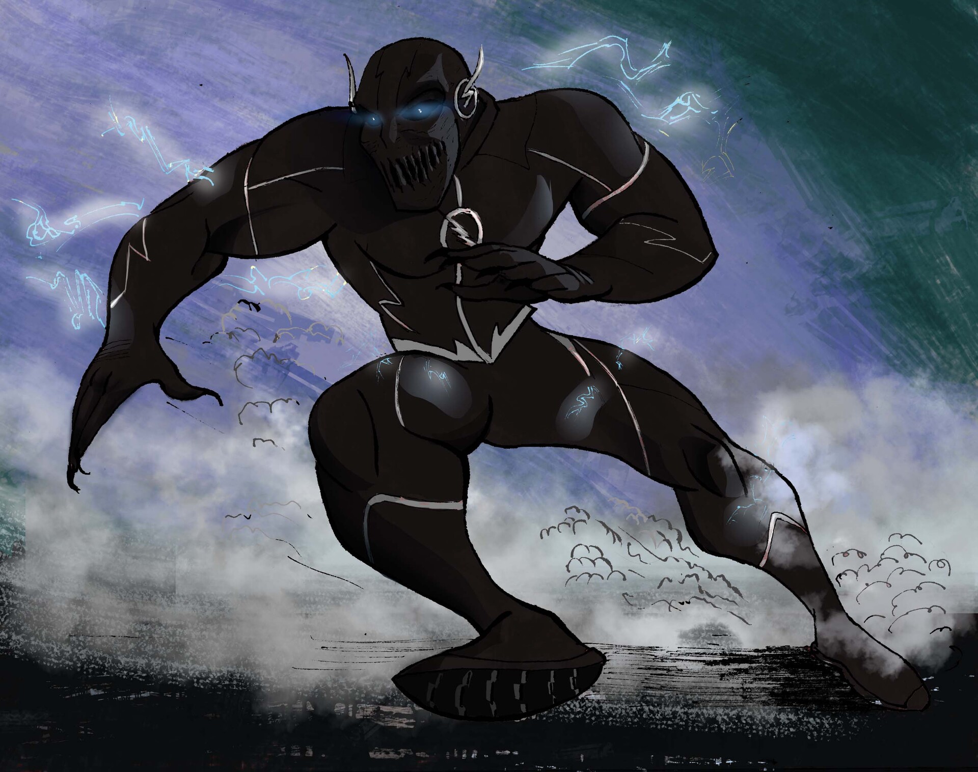 ArtStation - Zoom from the Flash