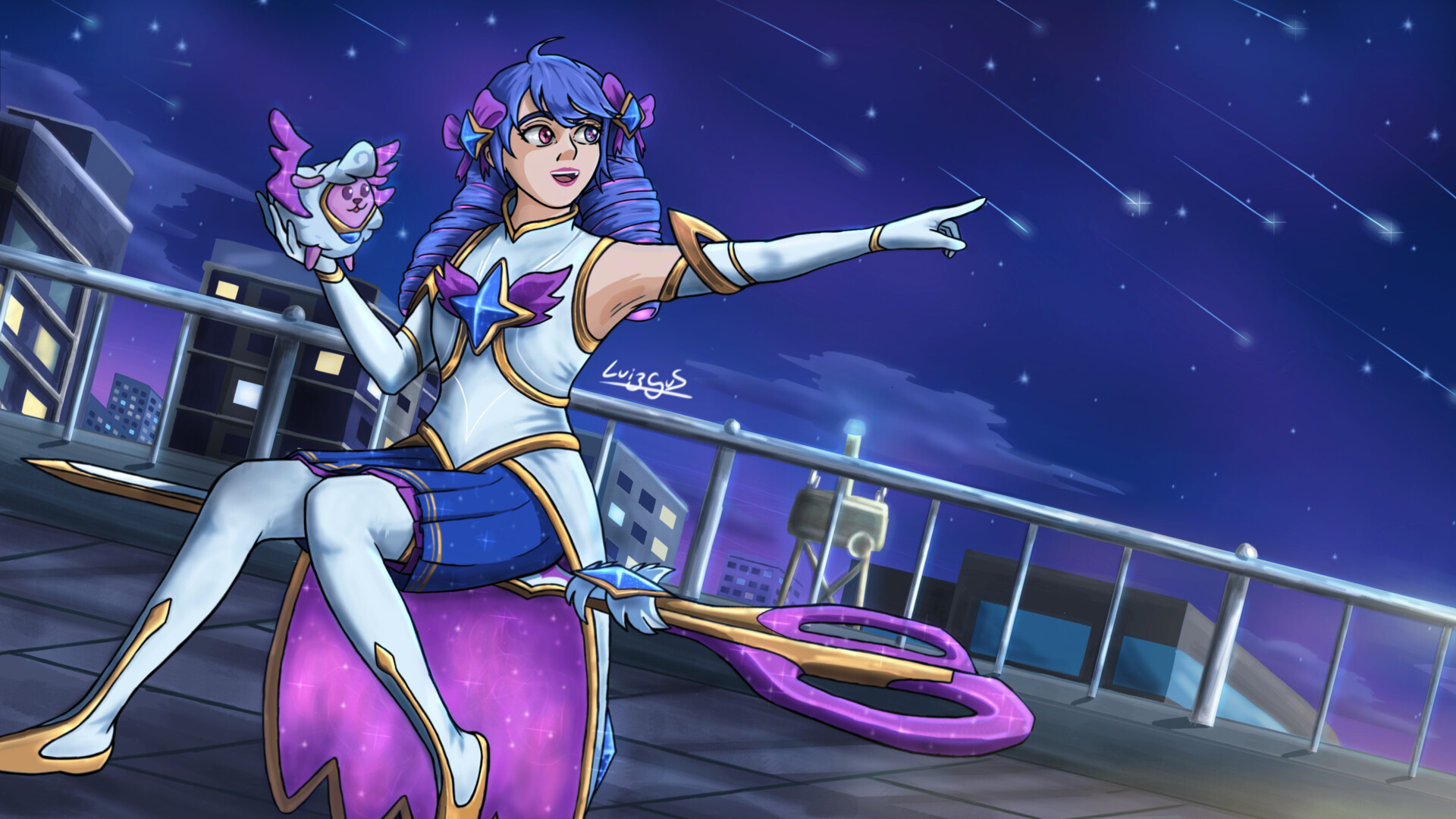 ArtStation - Star Guardian Gwen - League of Legends