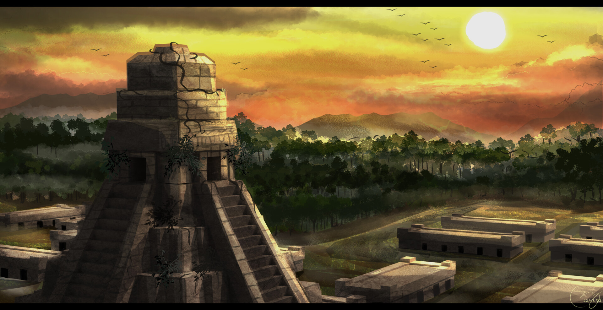 Brian Ng - CAP - 011 | Mesoamerican Temple