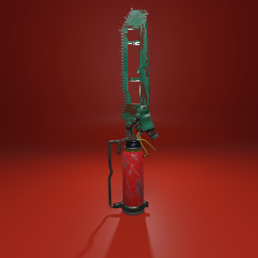 Artstation automatic fire saw fallout 76