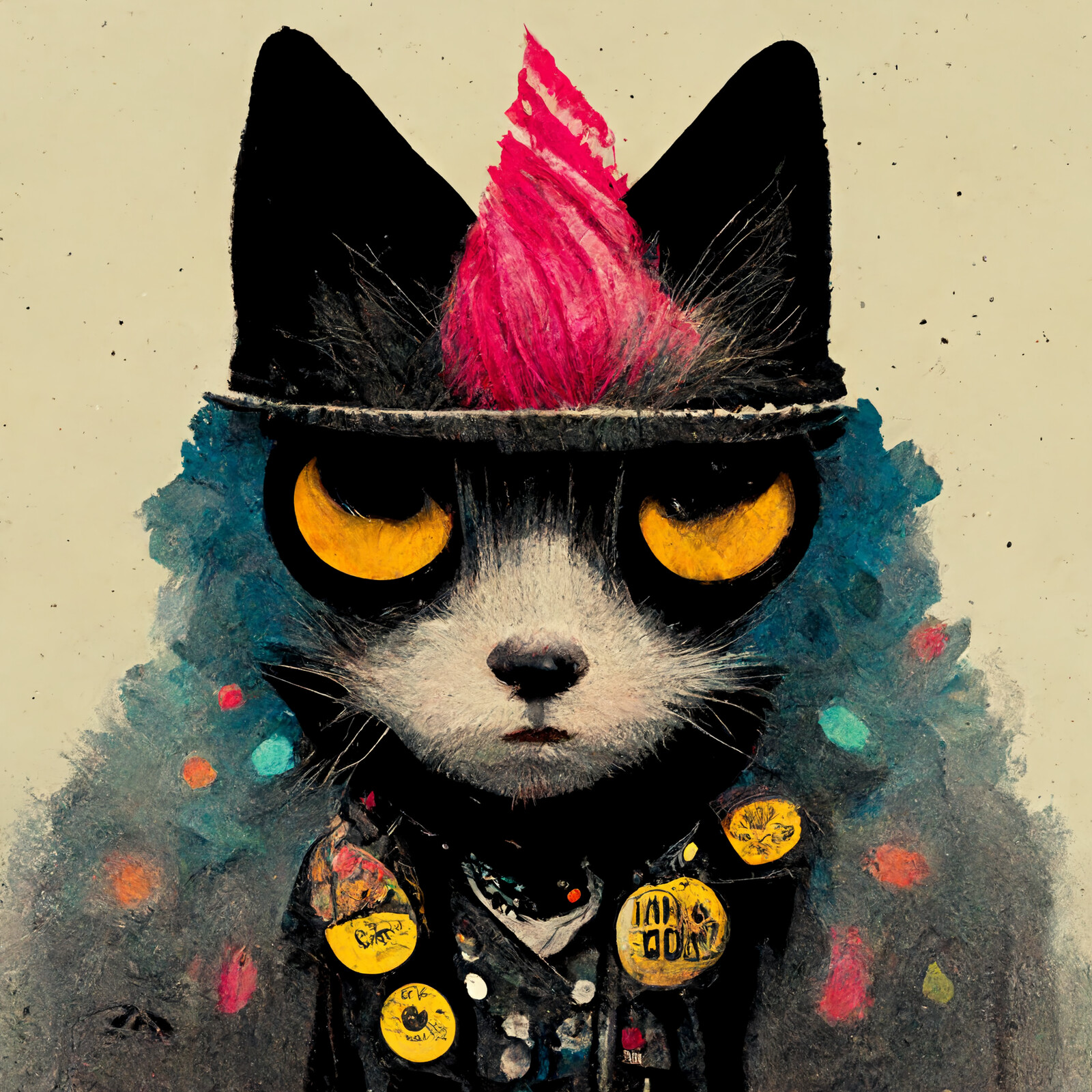 Cat with Party Hat #70 | Sid