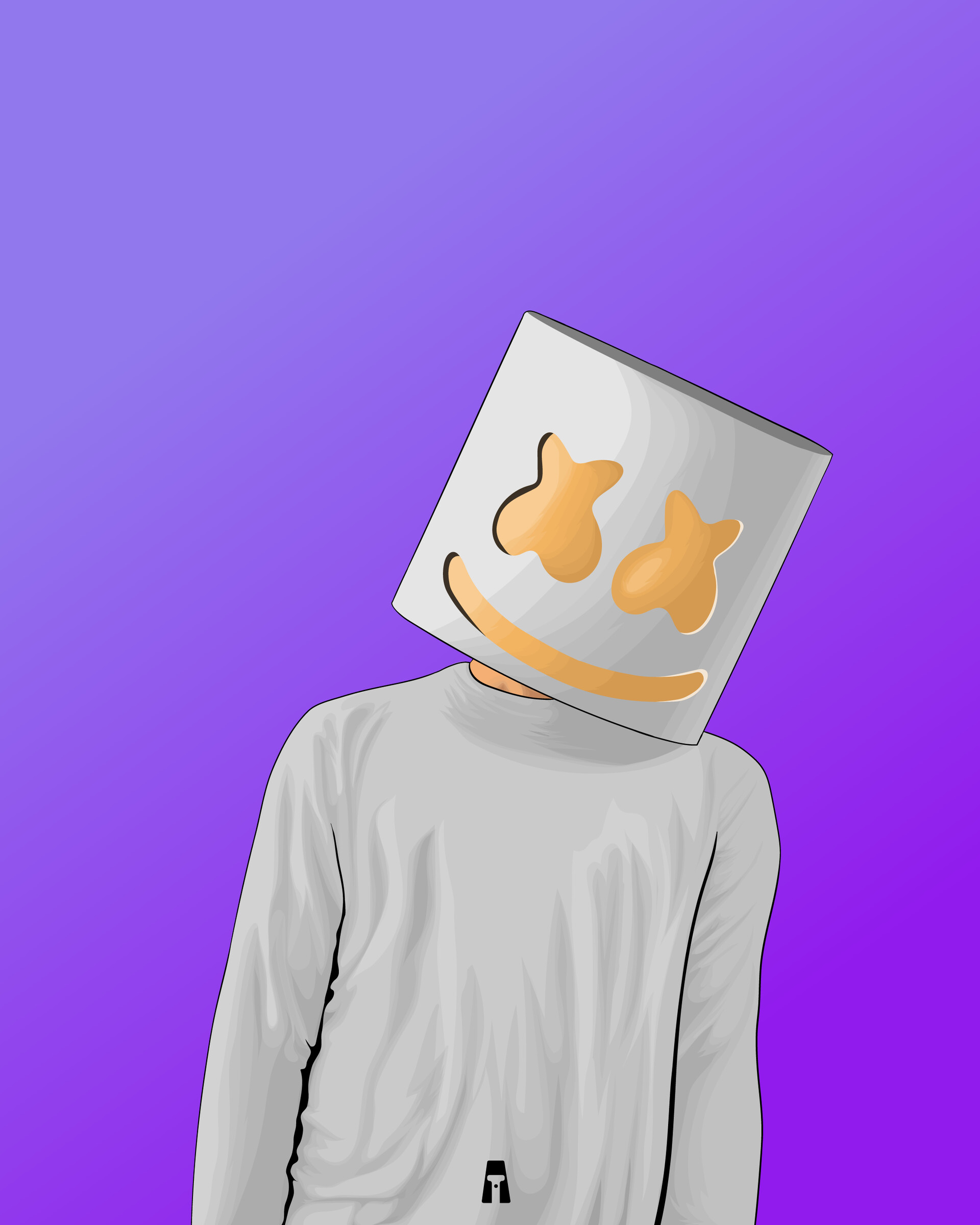 ArtStation - marshmello drawing